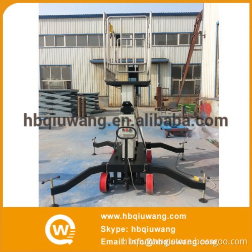 Big Wheel Single Mast Motorized Lift